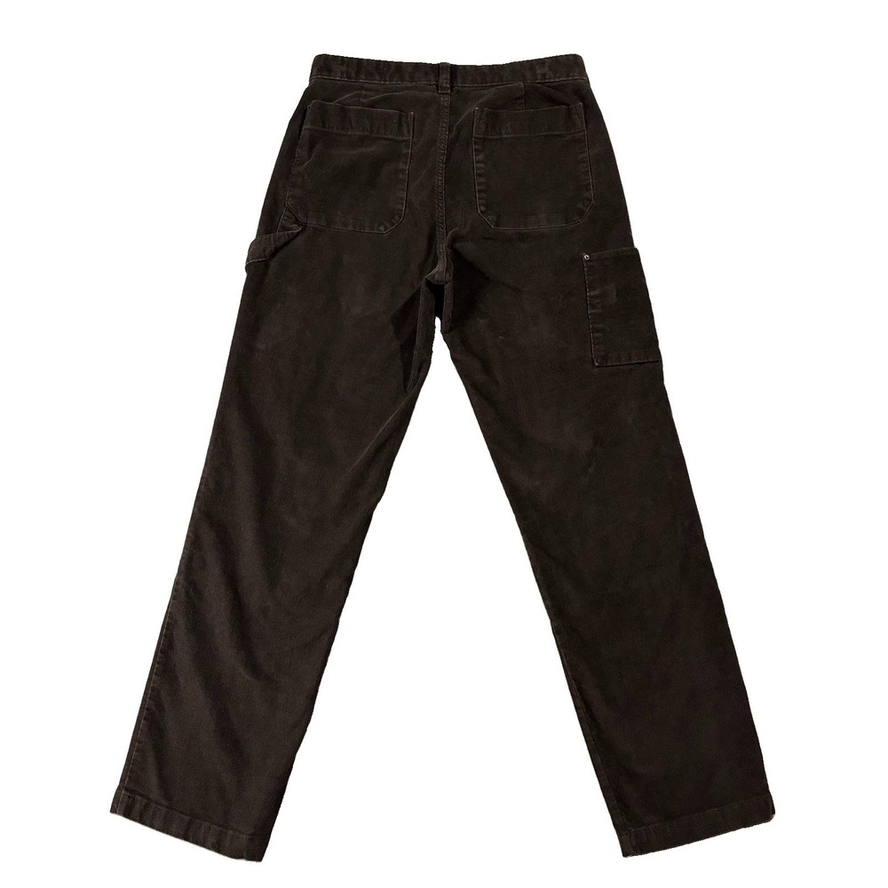 GAP Corduroy Carpenter Pant Chocolate Brown Women's 28 Dark Academia 90s Grunge - Picture 8 of 8